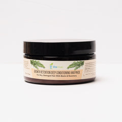 Growth Retention Deep Conditioning Hair Mask for Dry, Damaged Hair  With Biotin & Rosemary